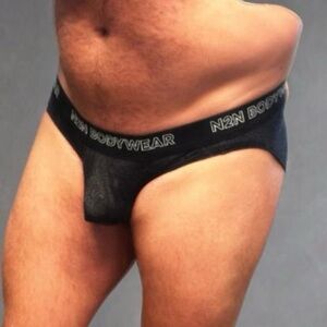 N2N Men's Black Briefs Size XL